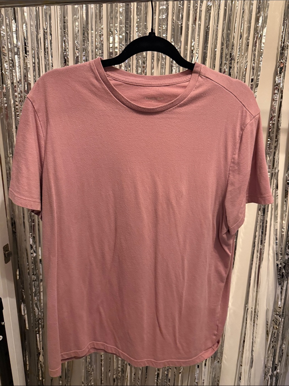 Goodfellow & Co Rose Pink Crew Neck Short Sleeve Tee